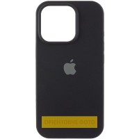 Чохол Silicone Case (AA) Logo with MagSafe для Apple iPhone 17 Pro (6.3") Чорний / Black