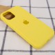 Чохол Silicone Case Full Protective (AA) для Apple iPhone 12 Pro / 12 (6.1") Жовтий / Yellow