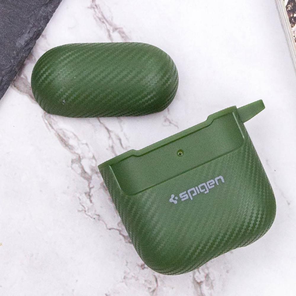 Футляр SGP Shockproof для навушників Airpods 1/2 Pine green