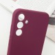 Чохол Silicone Cover Lakshmi Full Camera (AAA) with Logo для Samsung Galaxy A54 5G Бордовий / Plum