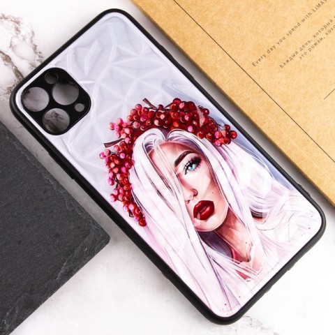 TPU+PC чохол Prisma Ladies для Apple iPhone 11 Pro Max (6.5") Ukrainian Girl