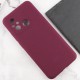 Чохол Silicone Cover Lakshmi Full Camera (AAA) для Xiaomi Redmi 12C Бордовий / Plum