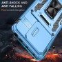 Ударостійкий чохол Camshield Army Ring для Xiaomi Poco X6 Pro Блакитний / Light Blue