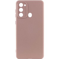 Чохол Silicone Cover Lakshmi Full Camera (A) для Tecno Spark Go 2022 (KG5m) Рожевий / Pink Sand