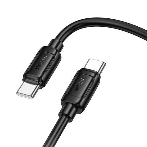 Дата кабель Hoco X115 Surpass Type-C to Type-C 60W (1m) Black