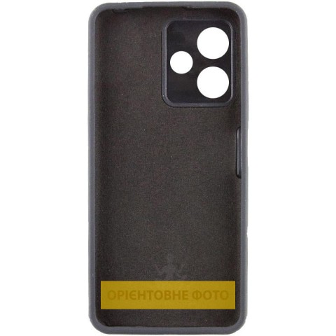 Чохол Silicone Cover Lakshmi Full Camera (AA) with logo для Xiaomi Redmi Note 13 4G Чорний / Black