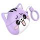 Бездротові TWS навушники Hoco EW48 Purple Cat