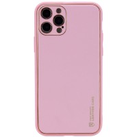 Шкіряний чохол Xshield для Apple iPhone 13 Pro (6.1") Рожевий / Pink