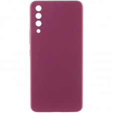 Чохол Silicone Cover Lakshmi Full Camera (AAA) для Samsung Galaxy A50 (A505F) / A50s / A30s Бордовий / Plum