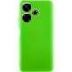 Чохол TPU GETMAN Liquid Silk Full Camera для Xiaomi Redmi 13 4G / Poco M6 4G Салатовий / Neon Green