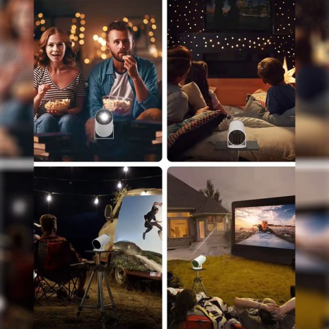 Проектор 4k Android HY300 White