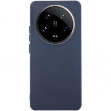 Чохол Silicone Cover Lakshmi (AAA) для Xiaomi 14 Ultra Темно-синій / Midnight blue