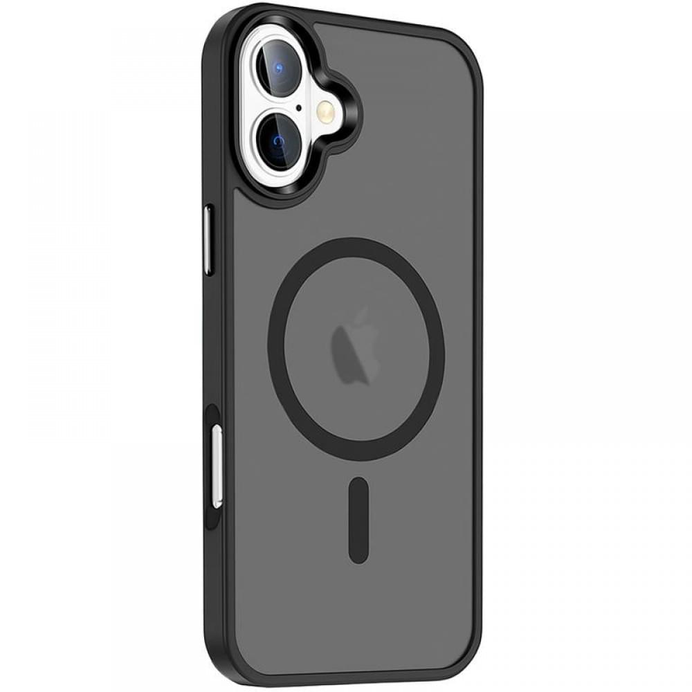 Чохол Ummi Colorful with MagSafe для Apple iPhone 16 (6.1") Чорний / Black