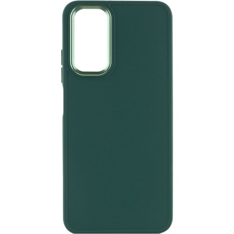 TPU чохол Bonbon Metal Style для Samsung Galaxy A14 4G/5G Зелений / Army green