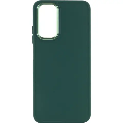 TPU чохол Bonbon Metal Style для Samsung Galaxy A14 4G/5G Зелений / Army green