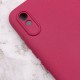 Чохол Silicone Cover Lakshmi Full Camera (A) для Xiaomi Redmi 9A Бордовий / Marsala