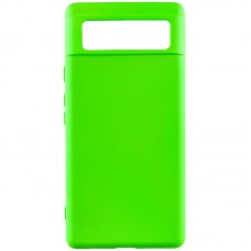 Чохол Silicone Cover Lakshmi (A) для Google Pixel 6 Pro Салатовий / Neon Green