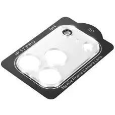 Захисне скло на камеру Full Block (тех.пак) для Apple iPhone 17 Pro (6.3") Прозорий