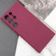 Чохол Silicone Cover Lakshmi Full Camera (AAA) для Samsung Galaxy S23 Ultra Бордовий / Plum