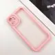 TPU чехол Transparent + Colour 1,5mm для Apple iPhone 12 (6.1")