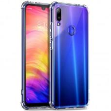 TPU чохол GETMAN Ease logo посилені кути Full Camera для Huawei P Smart Z Безбарвний (прозорий)