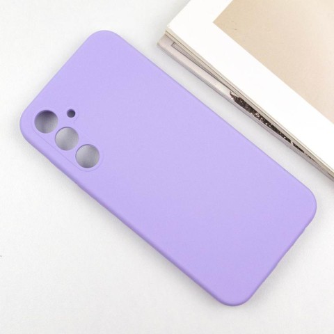 Чохол Silicone Cover Lakshmi Full Camera (AAA) для Samsung Galaxy A36 5G Бузковий / Dasheen