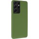 Чохол Silicone Cover Ummi Lakshmi (AA) для Samsung Galaxy S21 Ultra Зелений / Dark green