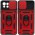Ударостійкий чохол Camshield Serge Ring для Xiaomi Mi 11 Lite Червоний