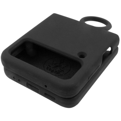 Чохол Foldables Silicone Cover Lakshmi (AAA) для Samsung Galaxy Z Flip4 Чорний / Black