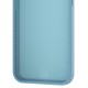 Чохол Silicone Case Full Protective NO LOGO with Ring для Apple iPhone 16 (6.1") Blue
