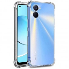 TPU чохол GETMAN Ease logo посилені кути Full Camera для Realme 10 4G Безбарвний (прозорий)