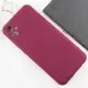 Чохол Silicone Cover Lakshmi Full Camera (AAA) для Samsung Galaxy A04e Бордовий / Plum