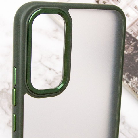 Чохол TPU+PC North Guard для Samsung Galaxy S24 / S25 Dark Green