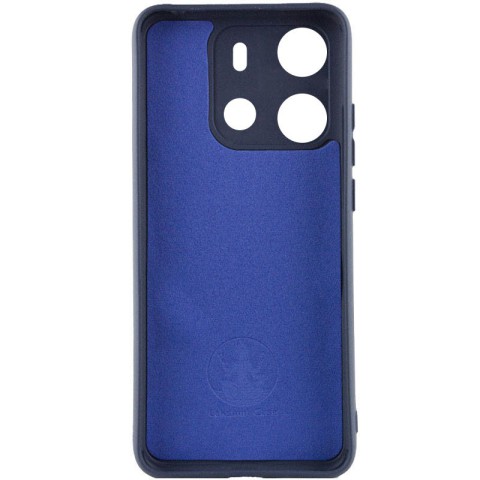 Чохол Silicone Cover Lakshmi Full Camera (A) для Tecno Spark Go 2023 Синій / Midnight Blue