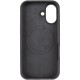 Чохол Silicone Case Full Protective (AA) V2 with MagSafe для Apple iPhone 17 (6.3") Сірий / Dark Gray