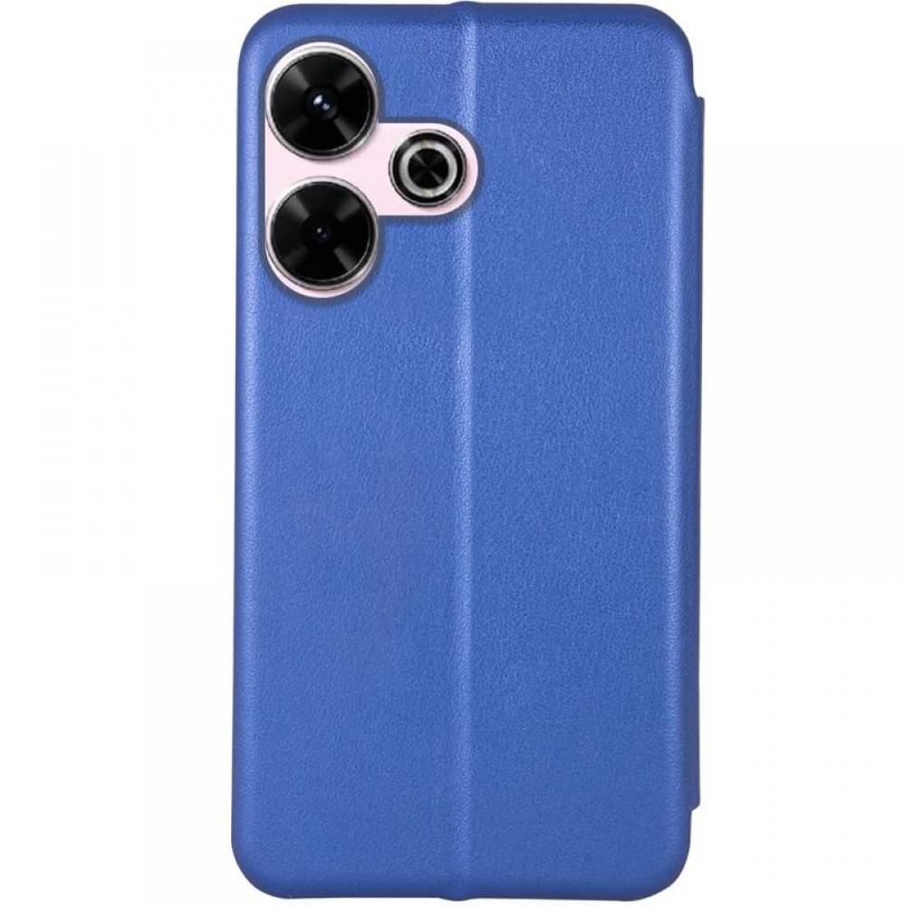 Шкіряний чохол-книжка Classy для Xiaomi Redmi 13 4G / Poco M6 4G Синій