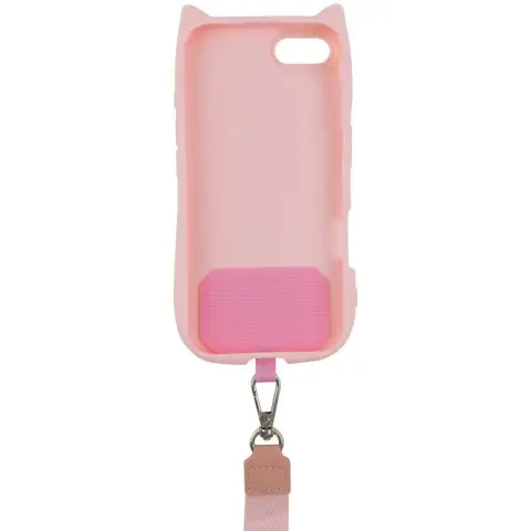 Чохол TPU GETMAN Cat with straps для Apple iPhone 16e / 17e (6.1") Pink