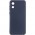 Чохол Silicone Cover Lakshmi Full Camera (A) для Samsung Galaxy A03 Core Синій / Midnight Blue