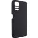 Чохол TPU GETMAN Liquid Silk Full Camera для Xiaomi Redmi Note 11 (Global) / Note 11S Чорний / Black