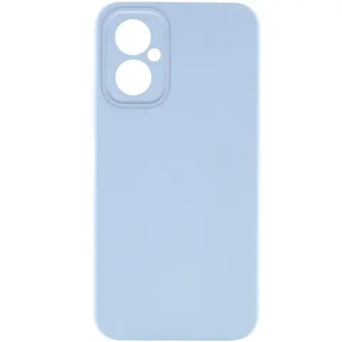 Чохол Silicone Cover Lakshmi Full Camera (AA) для Motorola Moto G55 5G Блакитний / Sky Blue