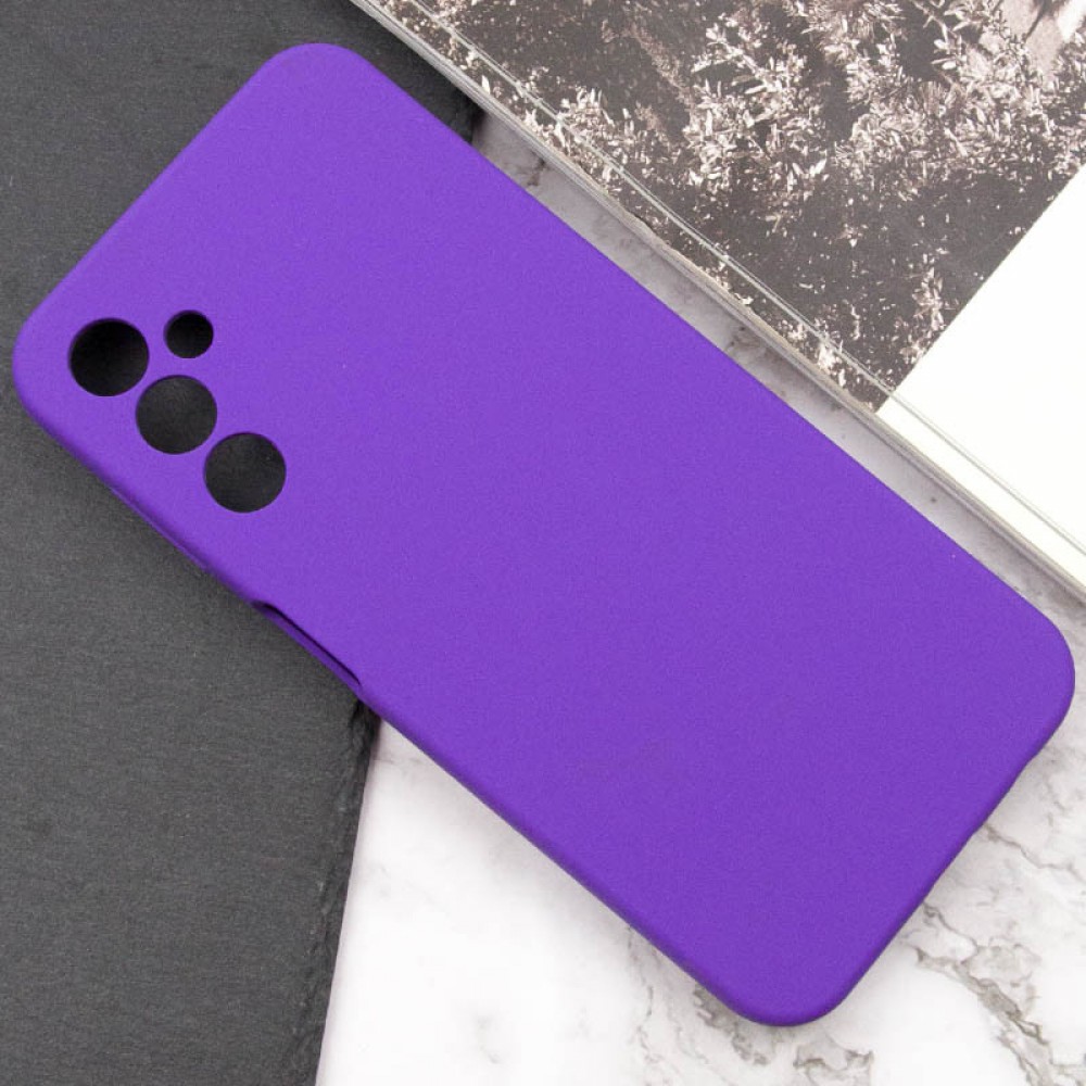 Чохол Silicone Cover Lakshmi Full Camera (AAA) для Samsung Galaxy A14 4G/5G Фіолетовий / Amethyst