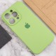 Чохол Silicone Case Full Camera Protective (AA) для Apple iPhone 15 Pro Max (6.7") М'ятний / Mint