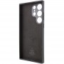 Чохол Silicone Cover Lakshmi Full Camera (AAA) для Samsung Galaxy S24 Ultra Чорний / Black
