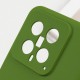 Чохол Silicone Cover Lakshmi Full Camera (AA) для Xiaomi 14 Зелений / Dark green