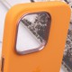 Чохол Silicone Case Metal Buttons (AA) для Apple iPhone 14 Pro (6.1") Помаранчевий / Marigold