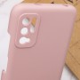 Чохол Silicone Cover Full Camera (AAA) для Xiaomi Redmi Note 10 5G / Poco M3 Pro Рожевий / Pink Sand