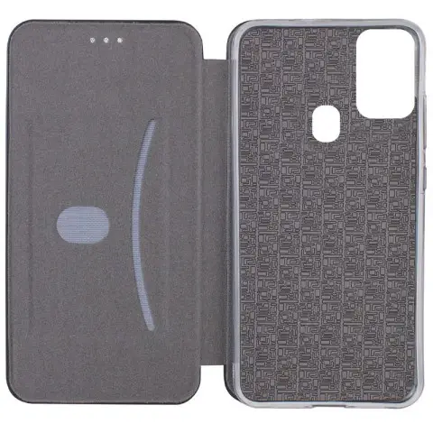 Шкіряний чохол-книжка Classy для Samsung Galaxy A21s Темно-синій