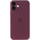 Чохол Silicone Case Full Camera Protective (AA) для Apple iPhone 17 (6.3") Бордовий / Plum