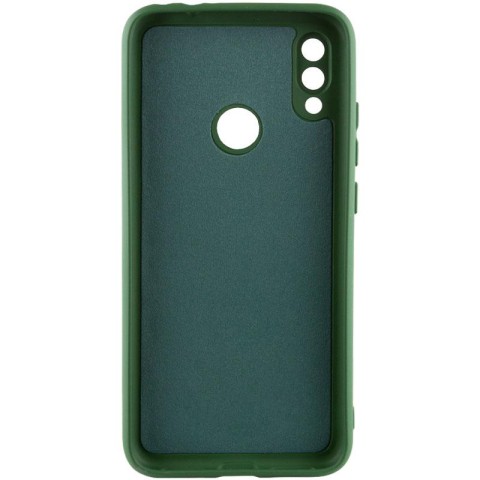 Чохол TPU GETMAN Liquid Silk Full Camera для Xiaomi Redmi Note 7 / Note 7 Pro / Note 7s Зелений / Dark green