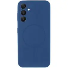 Чохол Silicone Cover Lakshmi Full Camera (AA) with MagFit для Samsung Galaxy S26+ Синій / Navy blue